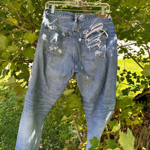 American eagle boyfriend ripped jeans - Picture 4 of 6